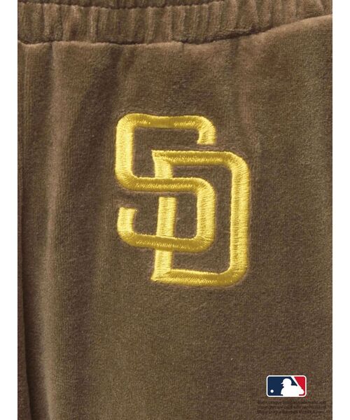 GYDA（ジェイダ）の「GYDA［MLB］2ラインワイドパンツ（その他パンツ・レディース・ブラック/オフホワイト/ブラウン・FREE）」の20枚目の写真