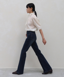 millioncor（ミリオンコール）の「Pomi Dark Blue Span Bootcut Denim Pants（デニムパンツ・レディース）」