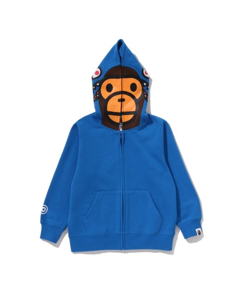 MILO SHARK ZIP HOODIE（パーカー）｜A BATHING APE（アベイシング