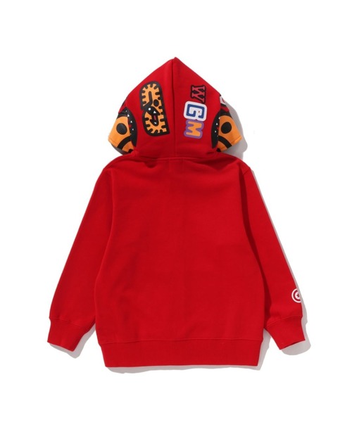 MILO SHARK ZIP HOODIE（パーカー）｜A BATHING APE（アベイシング