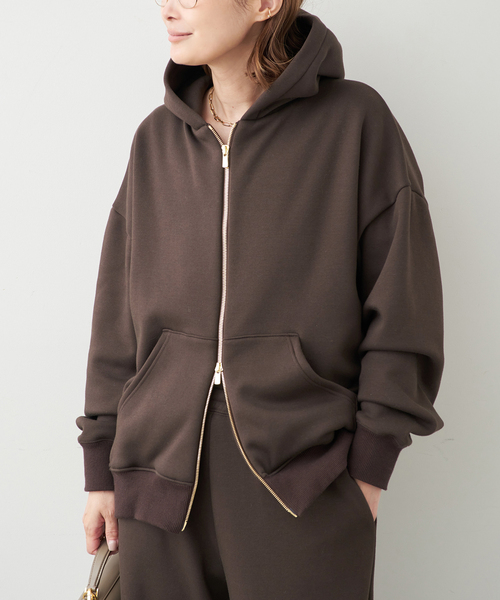 Warm ジップ フーディー（パーカー）｜Deuxieme Classe