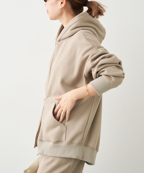 Warm ジップ フーディー（パーカー）｜Deuxieme Classe