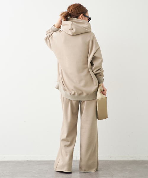 Deuxieme Classe（ドゥーズィエムクラス）の「*Warm ジップ フーディー（パーカー・レディース・ブラウン/ベージュ/グレー・FREE）」の19枚目の写真