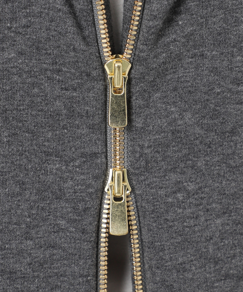 Deuxieme Classe*Warm ジップ フーディー　新品　ベージュ Warm ジップ フーディー（スウェット）｜Deuxieme Classe