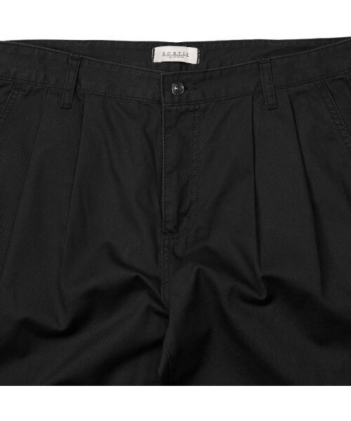 sortie（ソルティ）の「Tura Cotton Washed Pants (Black)（その他パンツ・メンズ・その他・LARGE/MEDIUM/SMALL）」の2枚目の写真
