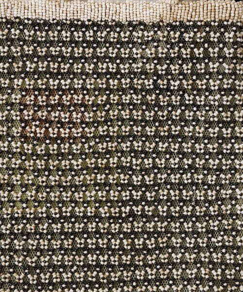 BEARDSLEY（ビアズリー）の「《IMAYIN》ビーズショルダーバッグ（ショルダーバッグ・レディース・ベージュ/ブラック・FREE）」の5枚目の写真