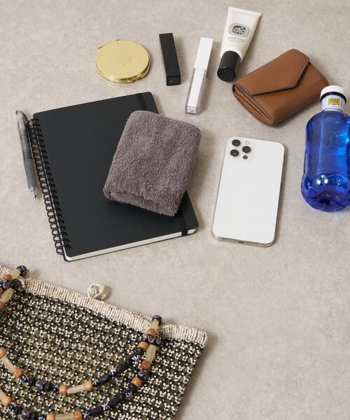 BEARDSLEY（ビアズリー）の「《IMAYIN》ビーズショルダーバッグ（ショルダーバッグ・レディース・ベージュ/ブラック・FREE）」の7枚目の写真