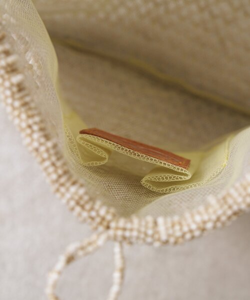 BEARDSLEY（ビアズリー）の「《IMAYIN》ビーズショルダーバッグ（ショルダーバッグ・レディース・ベージュ/ブラック・FREE）」の13枚目の写真