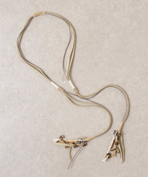 BEARDSLEY（ビアズリー）の「《IMAYIN》ビーズショルダーバッグ（ショルダーバッグ・レディース・ベージュ/ブラック・FREE）」の18枚目の写真