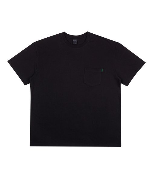 CREAM SODA LAB（クリームソーダラボ）の「オーバーサイズ無地ポケット半袖Tシャツブラック（Tシャツ/カットソー・メンズ・その他・LARGE/MEDIUM/X-LARGE）」の17枚目の写真