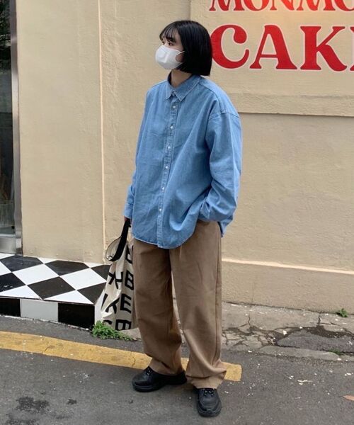 THE MILE（ザマイル）の「エムエルデニムボーイシャツ[ブラック]（シャツ/ブラウス・メンズ・その他・LARGE/MEDIUM）」の10枚目の写真