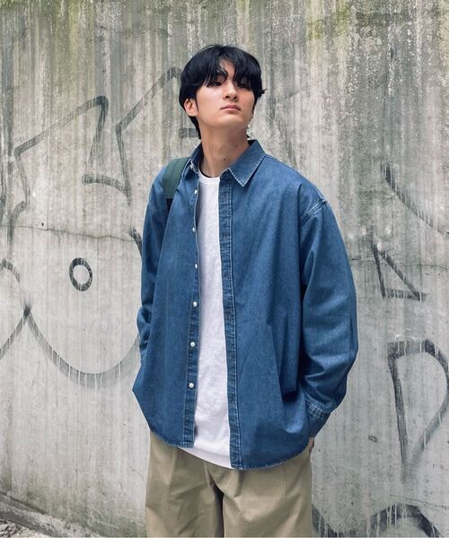 THE MILE（ザマイル）の「エムエルデニムボーイシャツ[ブラック]（シャツ/ブラウス・メンズ・その他・LARGE/MEDIUM）」の15枚目の写真