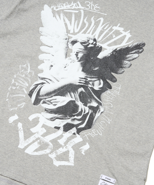 STIGMA(スティグマ)の「Angel Oversized Short Sleeves T-Shirts Gray(Tシャツ/カットソー・メンズ・その他・LARGE/MEDIUM/X-LARGE)」の4枚目の写真