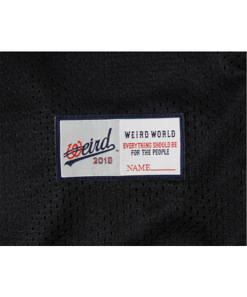 WEIRDWORLD(ウィアード ワールド)の「WEIRD 18 ラグビー ジャージ ブラック(Tシャツ/カットソー・レディース・ブラック・MEDIUM/LARGE/X-LARGE)」の6枚目の写真