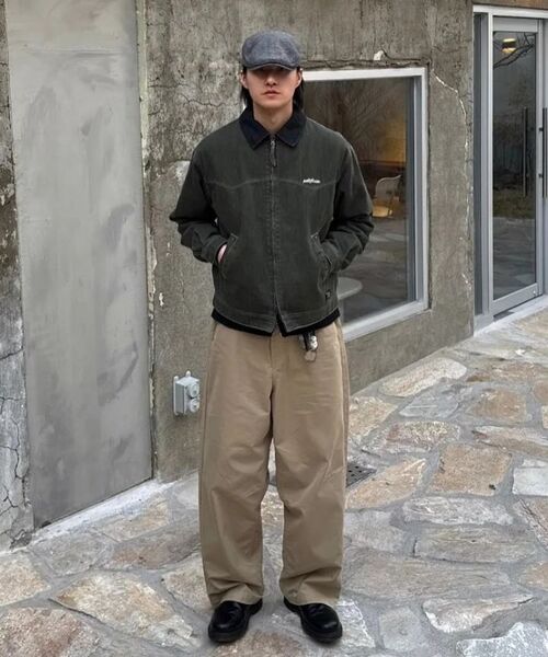 WMC(ダブリューエムシー)の「ウェスタンワークジャケット_カーキ(ブルゾン・メンズ・カーキ・MEDIUM/LARGE/X-LARGE)」の6枚目の写真