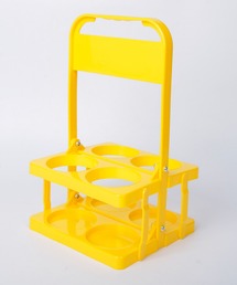 Mignonjour（ミニョンジュール）の「FReePLACe/折りたたみ ドリンクバスケット ドリンクケース X12708（グラス/マグカップ/タンブラー）」