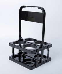 Mignonjour（ミニョンジュール）の「FReePLACe/折りたたみ ドリンクバスケット ドリンクケース X12708（グラス/マグカップ/タンブラー）」