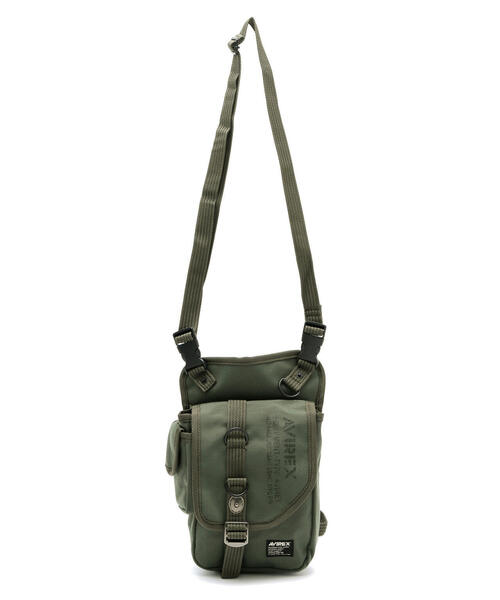 AVIREX（アヴィレックス）の「EAGLE 2WAY SHOULDER LEG BAG / AVX 348L（ショルダーバッグ・レディース・ブラック/カーキ/ベージュ/その他3・F）」の8枚目の写真