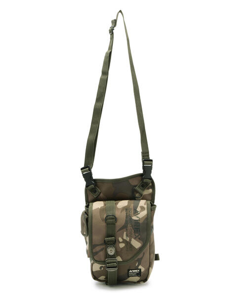 AVIREX（アヴィレックス）の「EAGLE 2WAY SHOULDER LEG BAG / AVX 348L（ショルダーバッグ・レディース・ブラック/カーキ/ベージュ/その他3・F）」の9枚目の写真