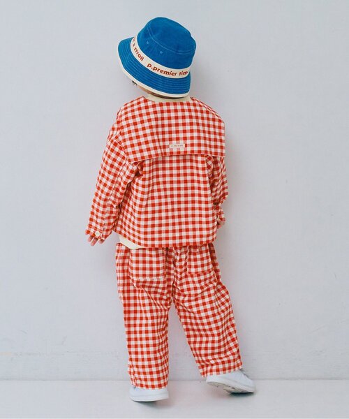 p.premier（ピードットプルミエ）の「切替デザインワイドパンツ_ジュニア対応（その他パンツ・キッズ・ブルー/レッド/インディゴブルー/イエロー・80/90/100/110/120/130/140）」の10枚目の写真