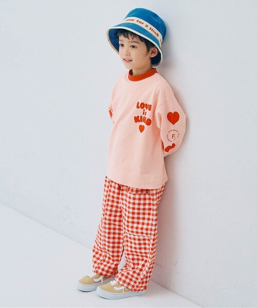 p.premier（ピードットプルミエ）の「切替デザインワイドパンツ_ジュニア対応（その他パンツ・キッズ・ブルー/レッド/インディゴブルー/イエロー・80/90/100/110/120/130/140）」の12枚目の写真
