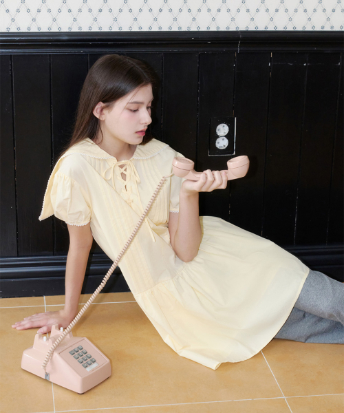 Sailor Dress Butter ワンピース ALKI ALKA アルキアルカ のファッション通販