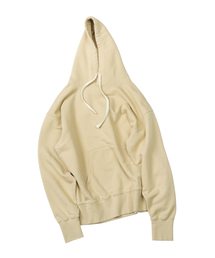 OLDBE（オールドビー）の「VTG コットンニットウォッシュドフードパーカー アーモンドミルク（パーカー）」