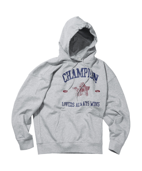 Champion（チャンピオン）の「[Champion] [M~4XL] チャンピオンラバーズフードパーカー_メランジグレー（パーカー・メンズ・その他・MEDIUM/LARGE/X-LARGE/XX-LARGE/XXX-LARGE/XXXX-LARGE）」の5枚目の写真