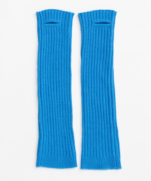 MAISON SPECIAL(メゾンスペシャル)の「Layered Knit Glove/レイヤードニットグローブ(手袋・レディース・グレー/ブラック/レッド・FREE)」の7枚目の写真