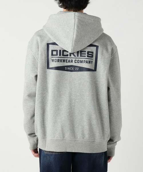 Dickies(ディッキーズ)の「Dickies/ディッキーズ パックプリント スウェットジップパーカー(パーカー・メンズ・グレー/グリーン・SMALL/MEDIUM/LARGE/X-LARGE)」の1枚目の写真