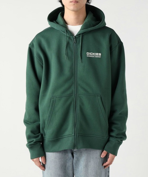 Dickies(ディッキーズ)の「Dickies/ディッキーズ パックプリント スウェットジップパーカー(パーカー・メンズ・グレー/グリーン・SMALL/MEDIUM/LARGE/X-LARGE)」の16枚目の写真