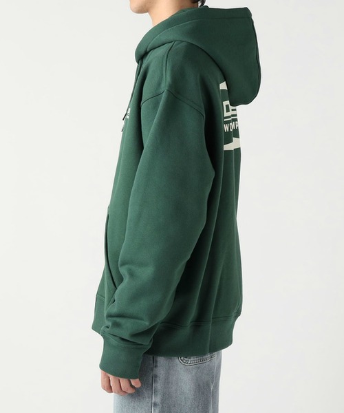 Dickies(ディッキーズ)の「Dickies/ディッキーズ パックプリント スウェットジップパーカー(パーカー・メンズ・グレー/グリーン・SMALL/MEDIUM/LARGE/X-LARGE)」の17枚目の写真