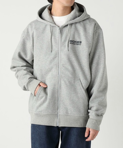 Dickies(ディッキーズ)の「Dickies/ディッキーズ パックプリント スウェットジップパーカー(パーカー・メンズ・グレー/グリーン・SMALL/MEDIUM/LARGE/X-LARGE)」の5枚目の写真