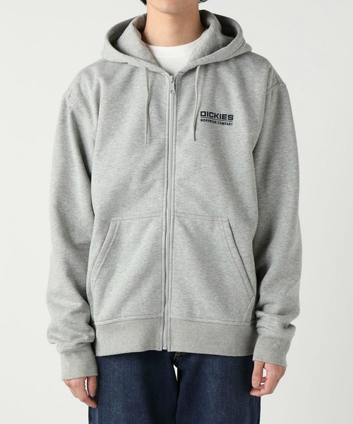 Dickies(ディッキーズ)の「Dickies/ディッキーズ パックプリント スウェットジップパーカー(パーカー・メンズ・グレー/グリーン・SMALL/MEDIUM/LARGE/X-LARGE)」の6枚目の写真