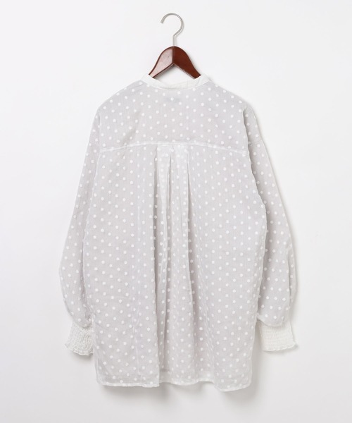 niko and...（ニコアンド）の「[MODE NORM CORE] フラワーエンブロレイヤーシャツ（シャツ/ブラウス・レディース・オフホワイト/ブラック・LARGE/MEDIUM）」の20枚目の写真