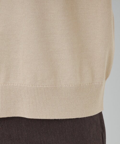 THE SHOP TK (ザ ショップ ティーケー )の「【冬のビジネスシーンに最適】シルキーモックネックニット 洗濯機OK(ニット/セーター・メンズ・ライトベージュ/オフホワイト/チャコールグレー・04/03/02/01)」の21枚目の写真