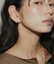 hellam（へラム）の「ドロップフープピアス（ピアス（両耳用））」