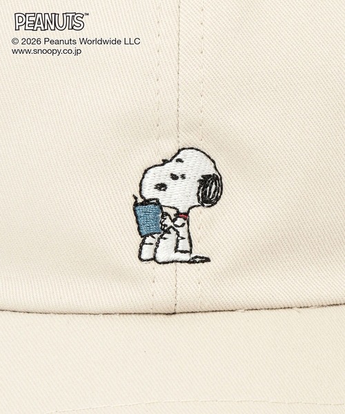 GLOBAL WORK(グローバルワーク)の「PEANUTS/刺繍キャップ/636345(キャップ・キッズ・ブラック/ベージュ・56cm/54cm)」の8枚目の写真