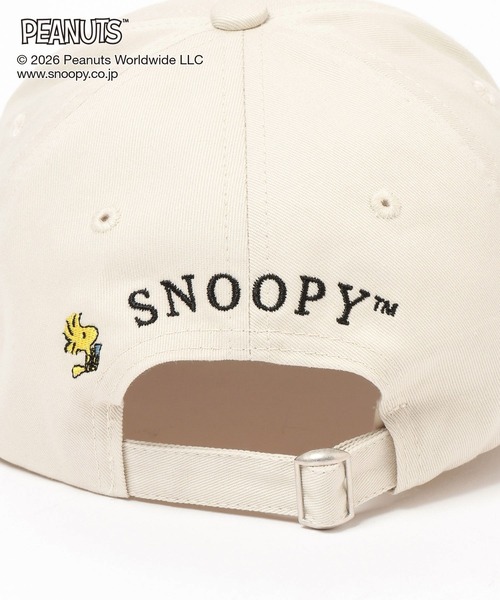 GLOBAL WORK(グローバルワーク)の「PEANUTS/刺繍キャップ/636345(キャップ・キッズ・ブラック/ベージュ・56cm/54cm)」の9枚目の写真