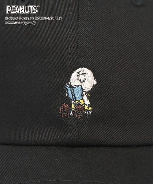 GLOBAL WORK(グローバルワーク)の「PEANUTS/刺繍キャップ/636345(キャップ・キッズ・ブラック/ベージュ・56cm/54cm)」の11枚目の写真