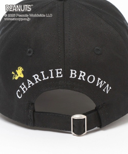 GLOBAL WORK(グローバルワーク)の「PEANUTS/刺繍キャップ/636345(キャップ・キッズ・ブラック/ベージュ・56cm/54cm)」の12枚目の写真