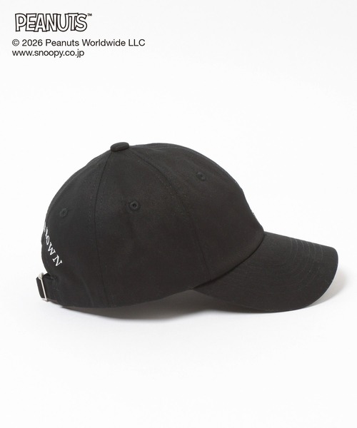 GLOBAL WORK(グローバルワーク)の「PEANUTS/刺繍キャップ/636345(キャップ・キッズ・ブラック/ベージュ・56cm/54cm)」の14枚目の写真
