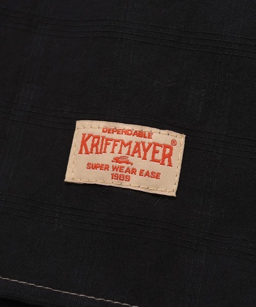 KRIFF MAYER Lady's Collection（クリフメイヤーレディースコレクション）の「ボックスギャザー半袖シャツ（シャツ/ブラウス・レディース・パープル/イエロー/オフホワイト/ブラック・LARGE/MEDIUM）」の22枚目の写真
