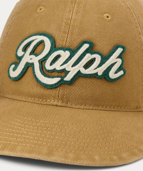 The Ralph ロゴ ツイル ボール キャップ（キャップ）｜POLO RALPH