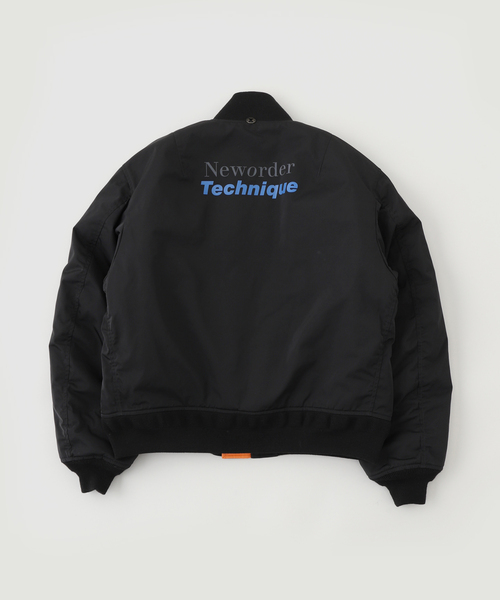 EDIFICE（エディフィス）の「INSONNIA PROJECTS（インソニア プロジェクツ）TECHNIQUE MA-1（MA-1・メンズ・ブラック・2/1）」の2枚目の写真