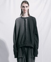 ASPARAGUS（アスパラガス）の「アシンメトリカルスウェットシャツヴィンテージブラック（スウェット）」