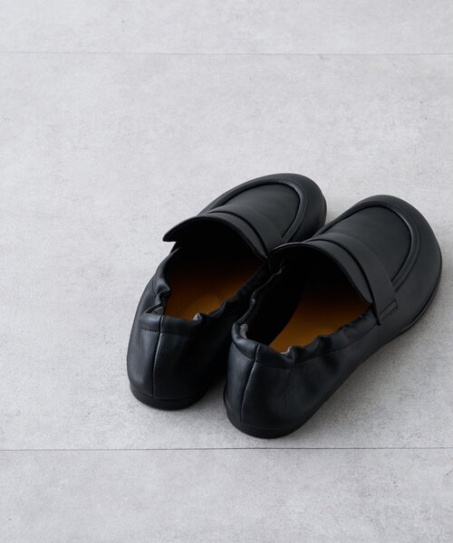 Whim Gazette（ウィムガゼット）の「【Hoaw.】ソフトローファー（ローファー・レディース・ブラック・38/36/37）」の10枚目の写真