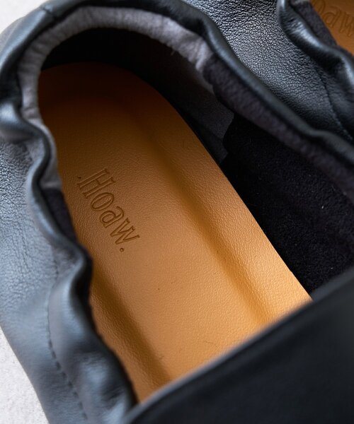 Whim Gazette（ウィムガゼット）の「【Hoaw.】ソフトローファー（ローファー・レディース・ブラック・38/36/37）」の2枚目の写真