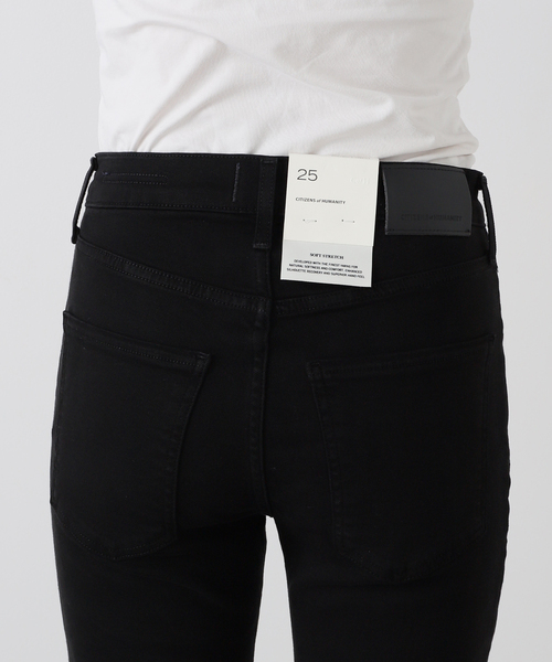 Citizens of humanity（シチズンズオブヒューマニティー）の「*【CITIZENS of HUMANITY】ISOLA FLARE（デニムパンツ・レディース・ブラック・27/26/25/28）」の12枚目の写真