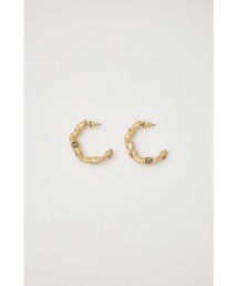 MOUSSY | GEM HOOP ピアス(ピアス（両耳用）)